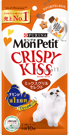 MONPETIT Crispy Kiss Seafood Select Cat Treats 6 g x 24 pcs Cheap