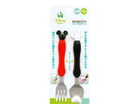 Edison Mama Disney Mickey Mouse Fork and Spoon Set Discount