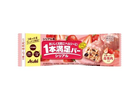 Asahi Ippon Manzoku Strawberry Cereal Bar Online