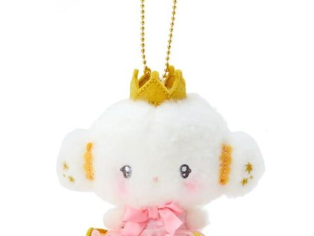 Sanrio Cogimyun Crown Plush Mascot Keychain Fashion