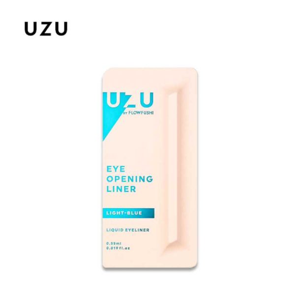 UZU BY FLOWFUSHI Eye Opening Liner Light Blue 0.55ml Online now