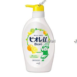 KAO Biore-u Body Wash Refreshing and Smooth Pump Supply