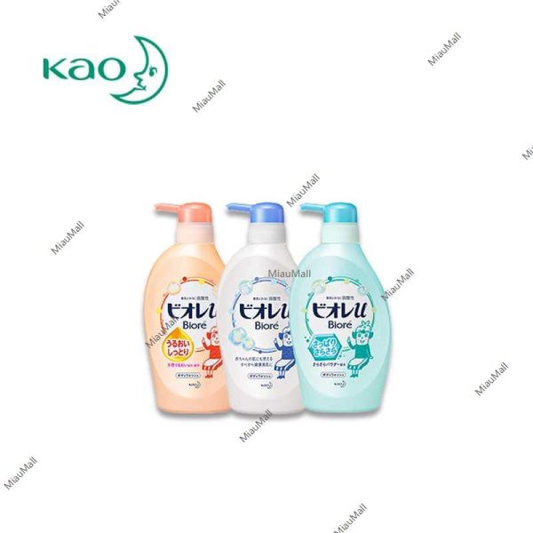 KAO Biore-u Body Wash Refreshing and Smooth Pump Supply