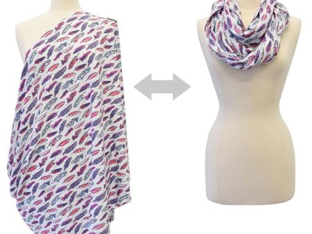 Itzy Ritzy Nursing Happens™ Infinity Breastfeeding Scarf - Fresh Plume Fashion